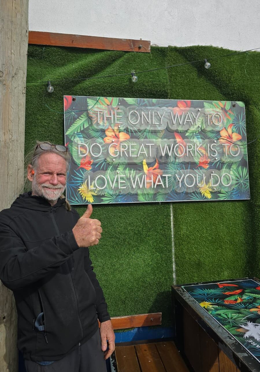 Max Morriën founder of Parakiting and pioneer of dune soaring